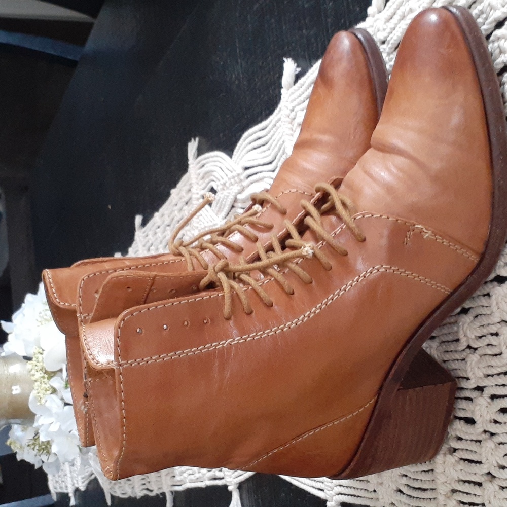 KDB BOOTIES LEATHER